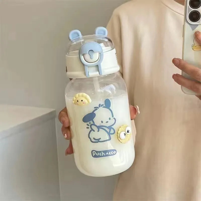 Cute Kitten Sanrio Water Bottle