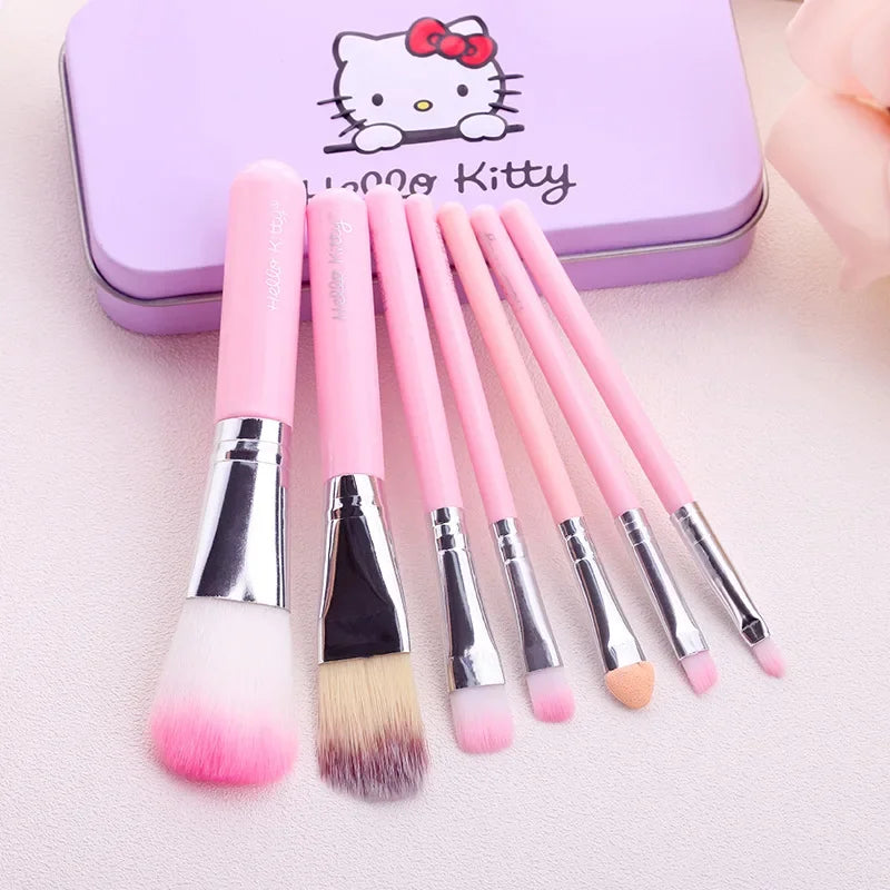 Kawaii Kitty Cosmetics Brush Collection
