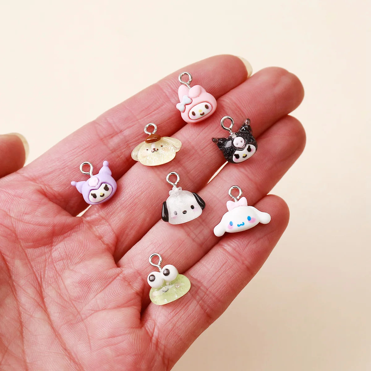 Sanrio Charm Collection: Kuromi & Hello Kitty Jewelry Kit