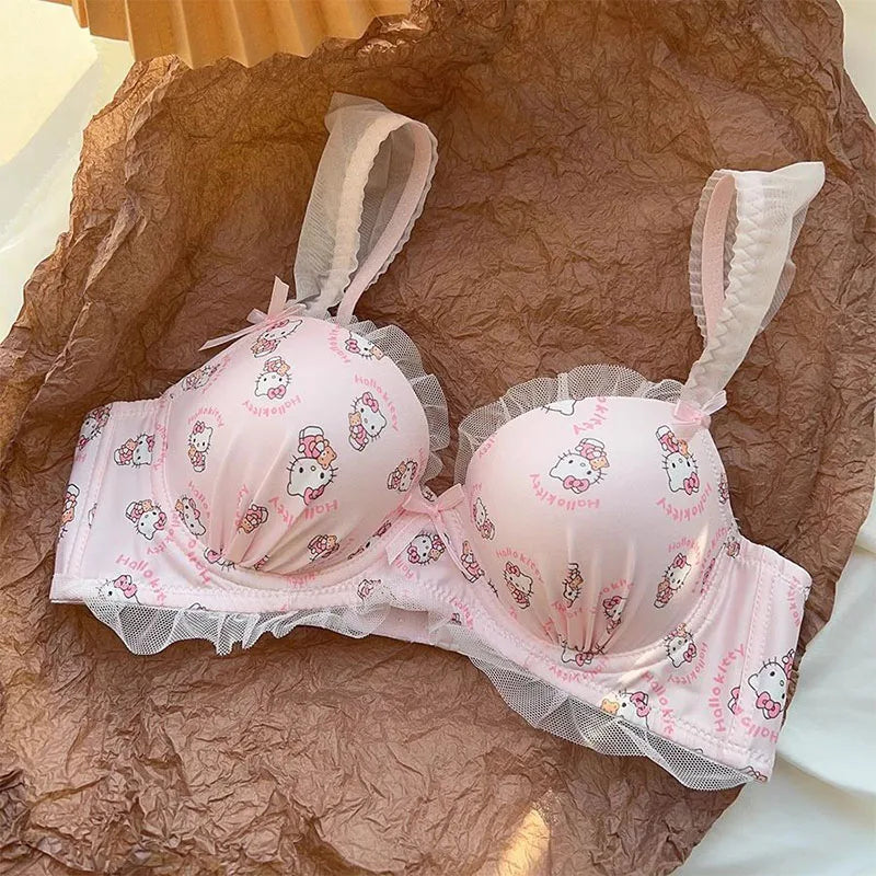 Hello Kitty Bra & Underwear Set